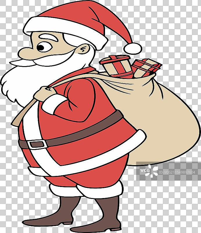 圣诞老人图片素材