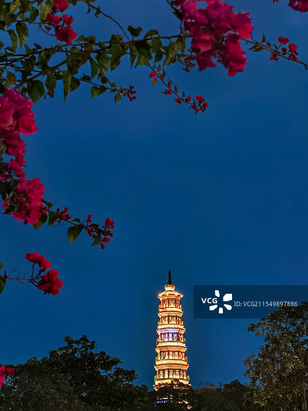 顺峰山公园青云塔图片素材