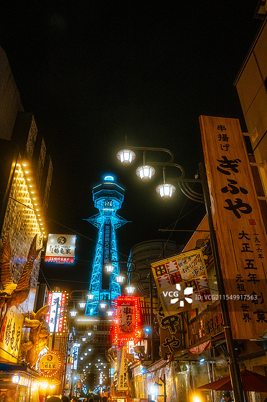 大阪通天阁图片素材