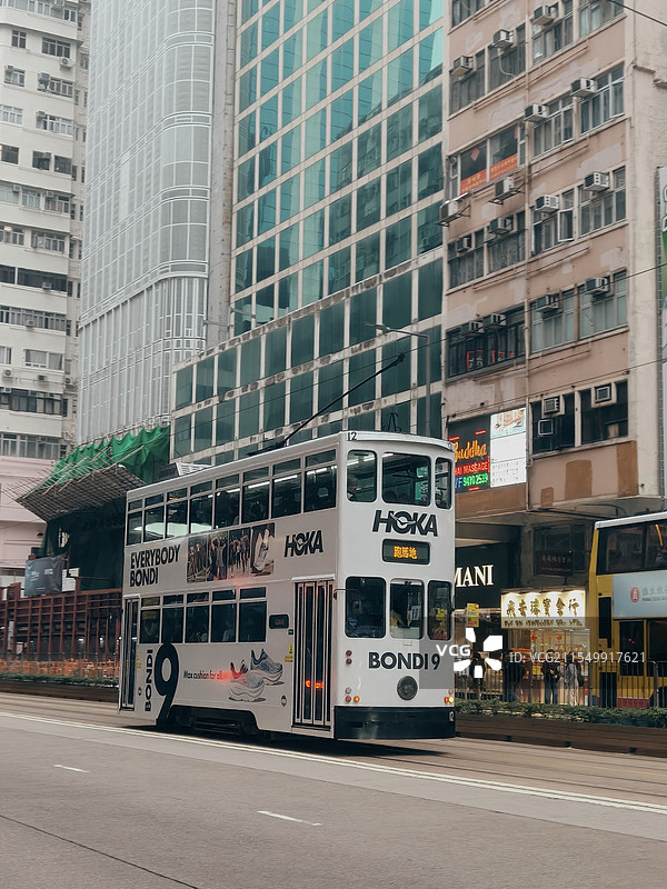 香港叮叮车图片素材