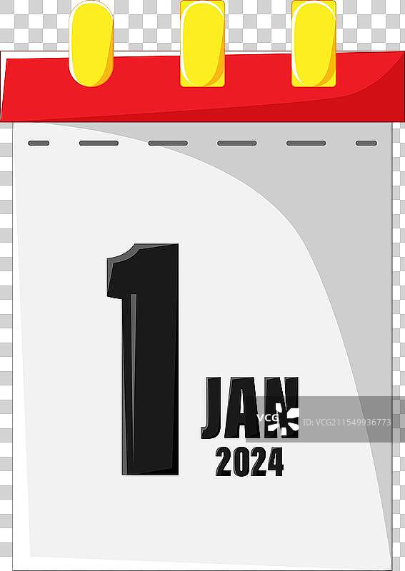 新年贴纸图片素材