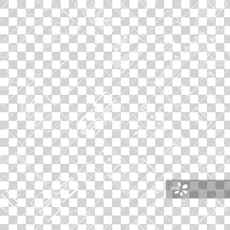 黑色背景上的机械工程图纸图片素材