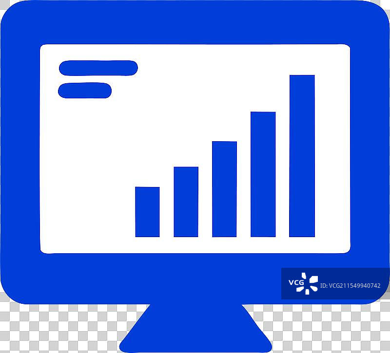 计算机屏幕上的图表数据图片素材