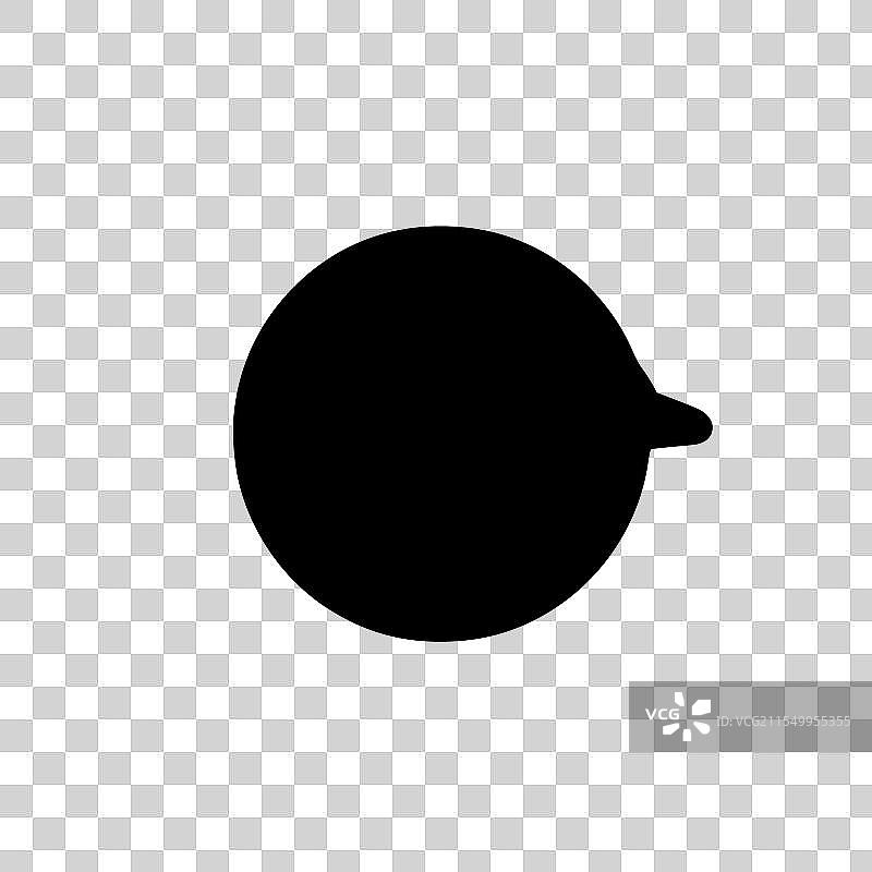 黑白孤立的海豚图标图片素材