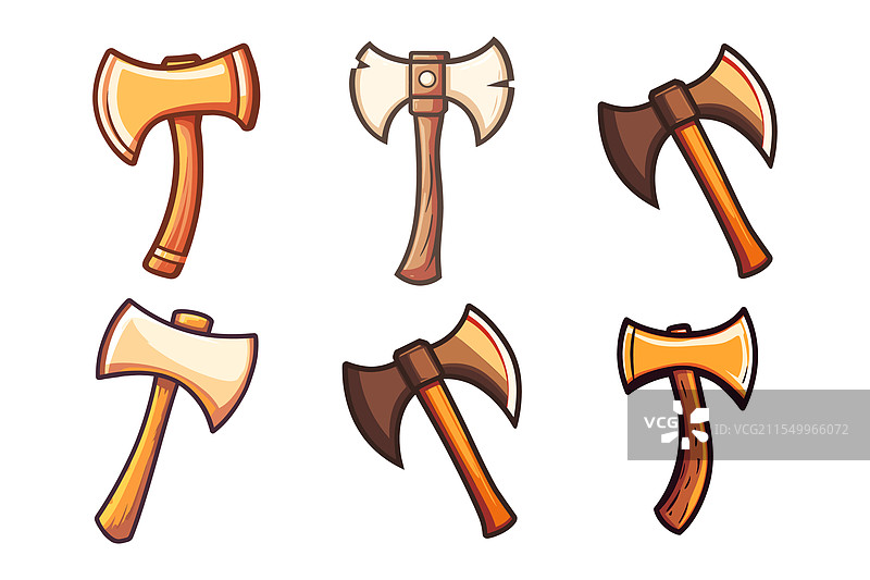 卡通木斧，适用于乡村风格设计图片素材