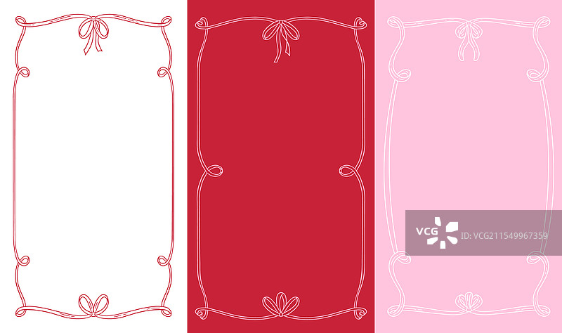 复古9x16框架，手绘涂鸦风格图片素材