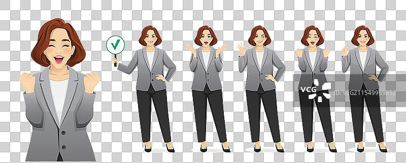 成熟的女性商务人士图片素材