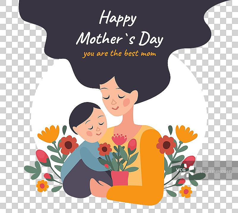 母亲节快乐图片素材