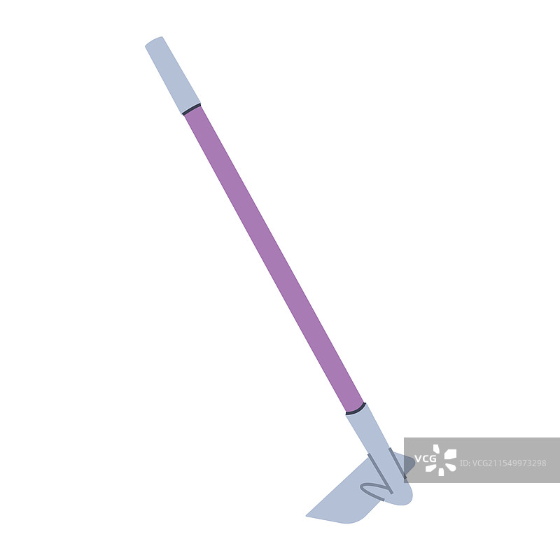 长柄园艺锄平头园艺工具图片素材