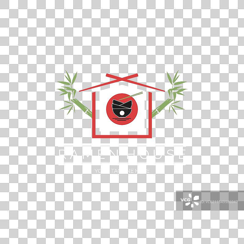 拉面馆面条logo设计模板图片素材