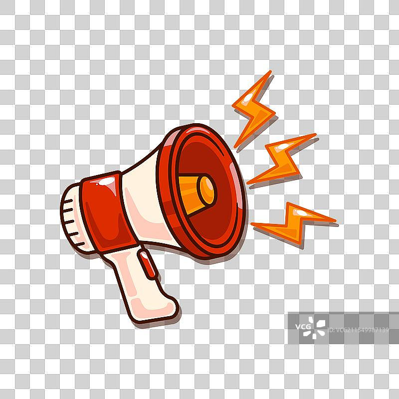 卡通喇叭图片素材