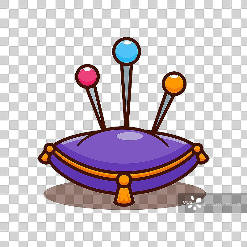 直针的卡通图像图片素材