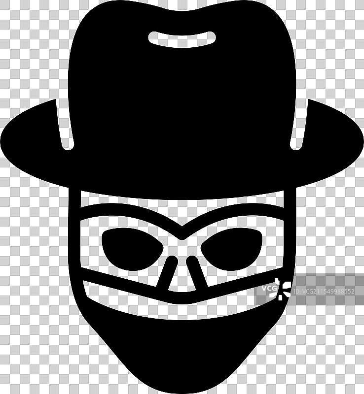 戴面具的图片素材