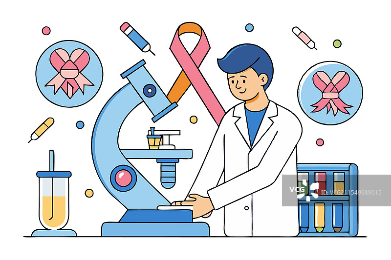 实验室布置的艺术表现图片素材