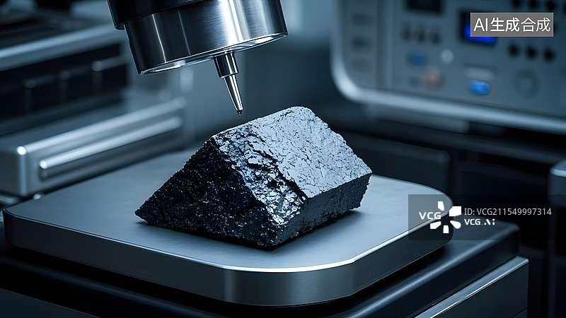 【AI数字艺术】碳化硅材料研制加工图片素材