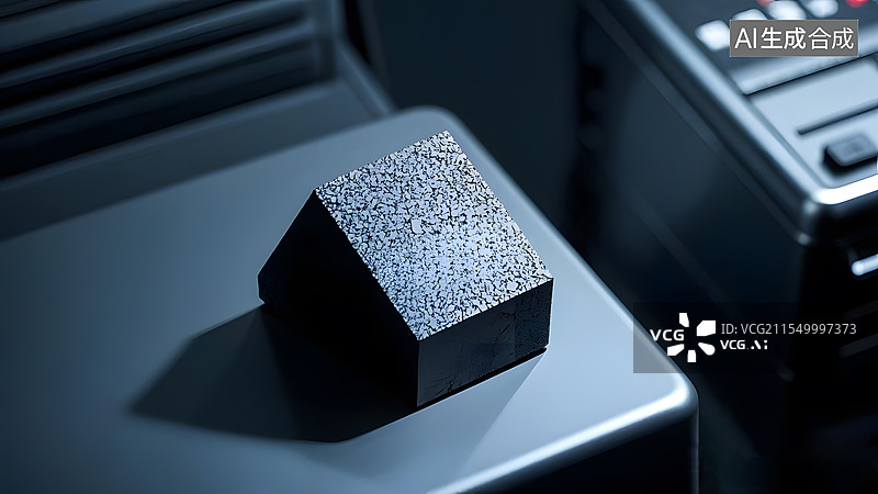 【AI数字艺术】碳化硅材料研制加工图片素材