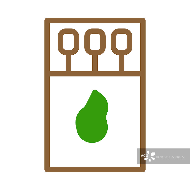 火柴盒与火柴及火焰的火焰概念图片素材