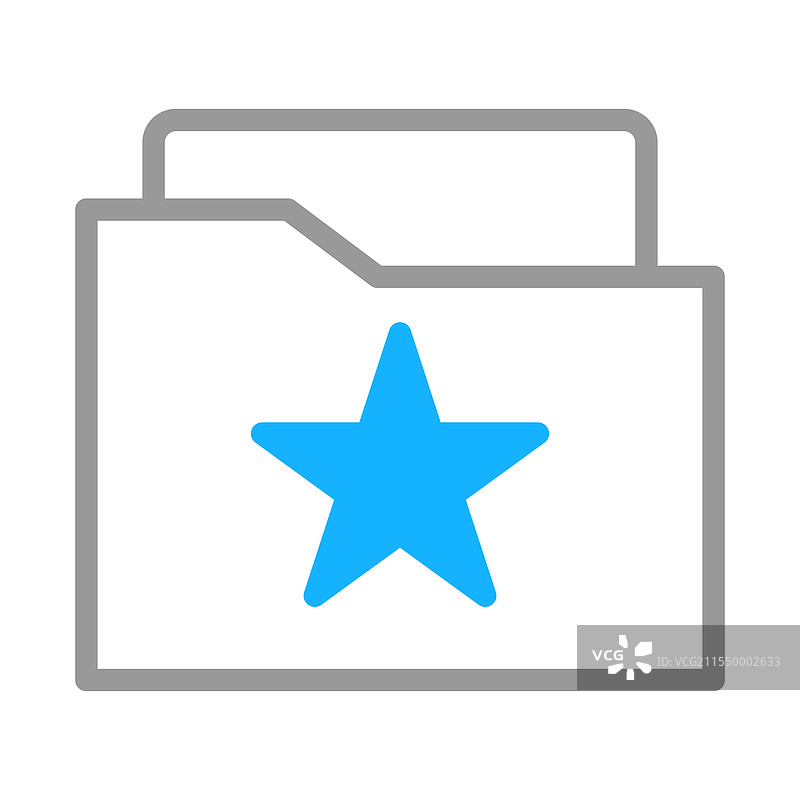 重要文件的最爱文件图标概念图片素材