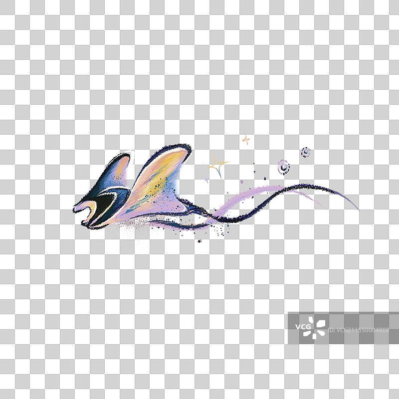 纹身贴魔鬼鱼图片素材