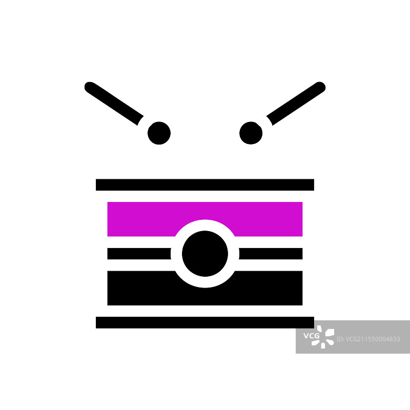 鼓图标 音乐乐器 打击乐节奏图片素材