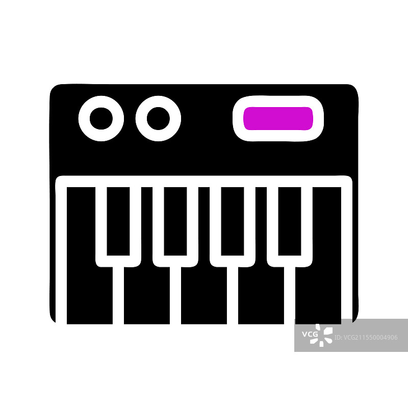迷你键盘电子音乐乐器图片素材