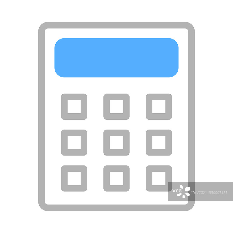 简单现代设计的计算器图标图片素材