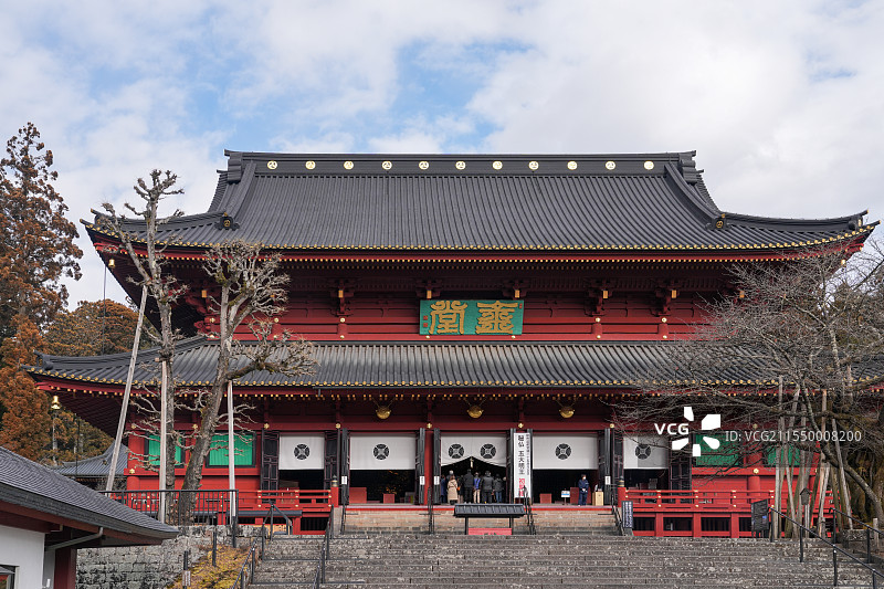 日本 栃木县 日光 两社一寺 日光山轮王寺 世界文化遗产图片素材