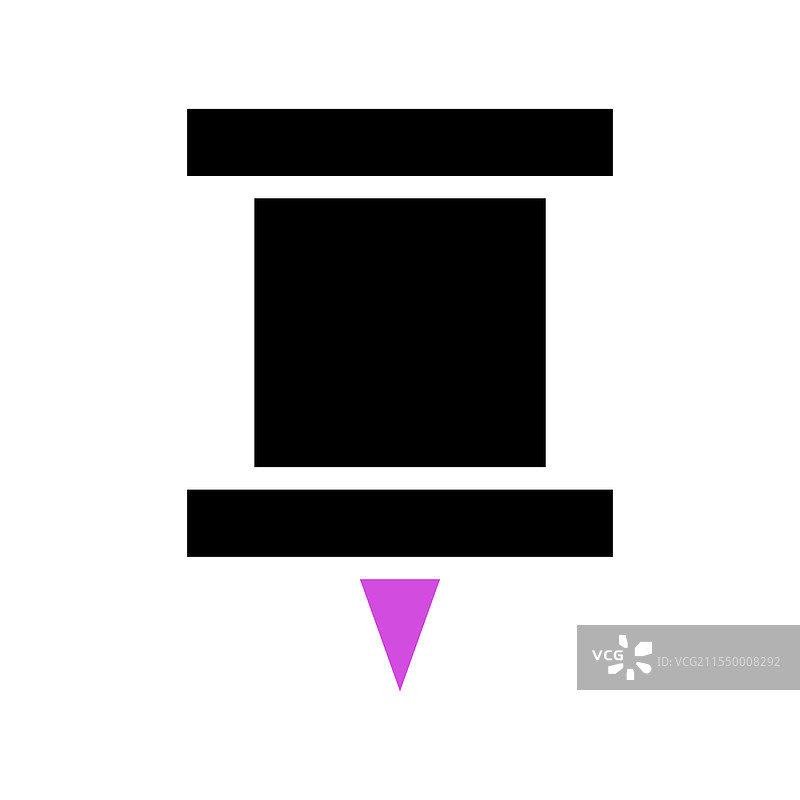 简单现代设计概念的图钉图标图片素材