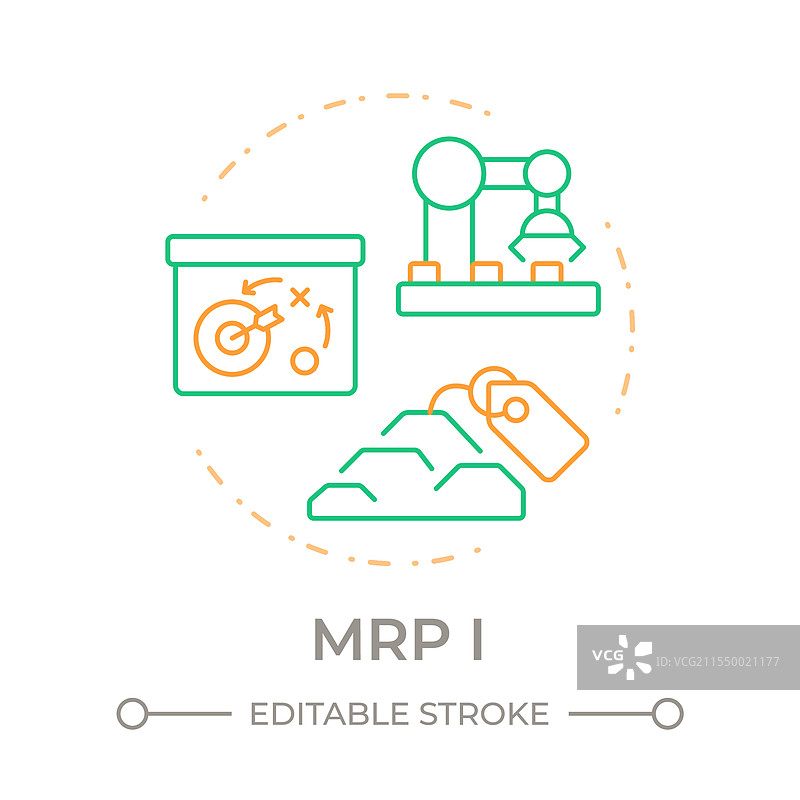 物料需求计划双调概念图片素材