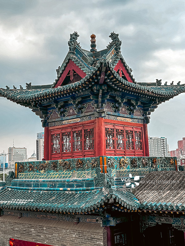 太原唱经楼图片素材