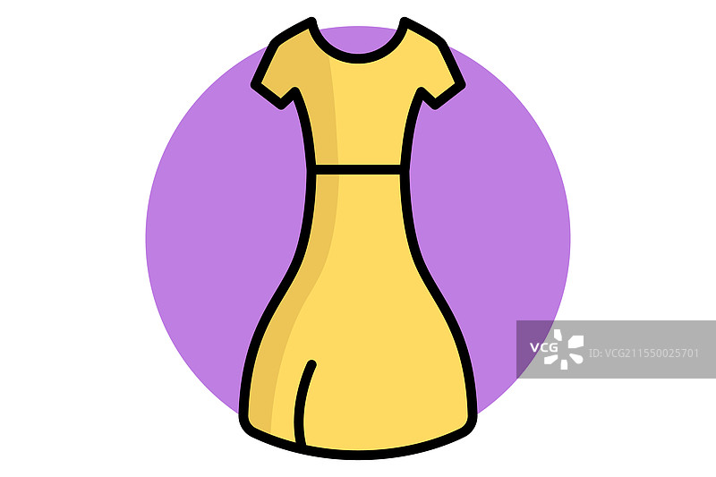 裙子图标图片素材