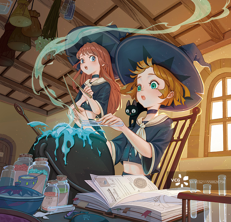 魔法师的日常图片素材