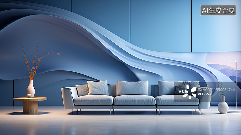 【AI数字艺术】未来空间设计图片素材