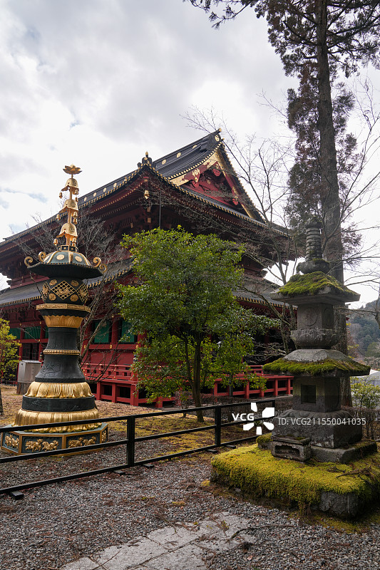 日本 栃木县 日光 两社一寺 日光山轮王寺 世界文化遗产图片素材