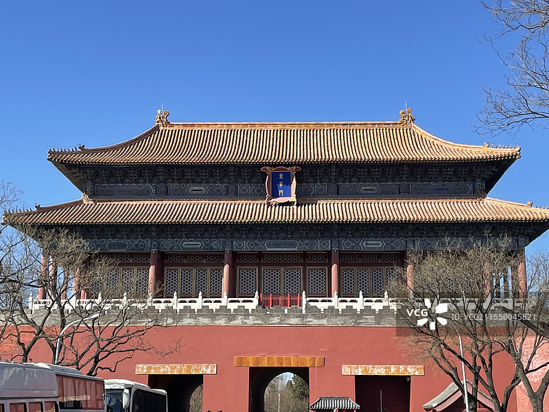 北京故宫东华门图片素材