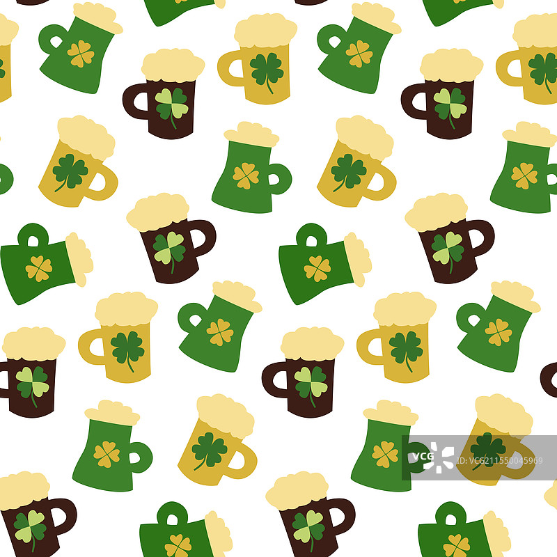 用五彩斑斓的啤酒庆祝节日气氛图片素材