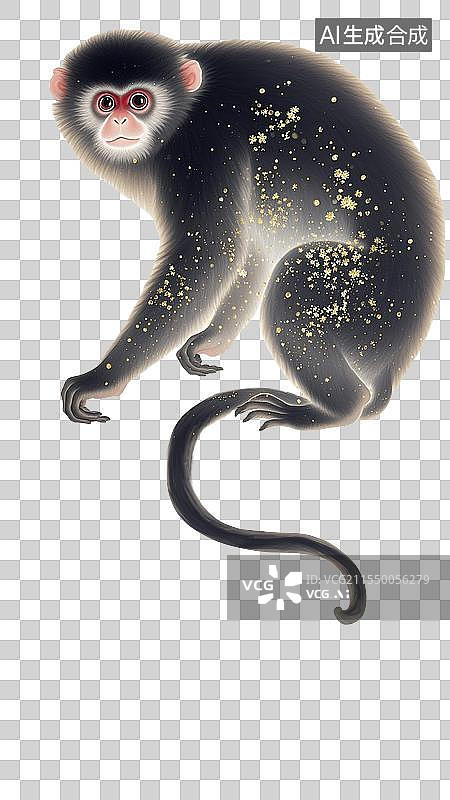 【AI数字艺术】创宇水墨十二生肖插画图片素材