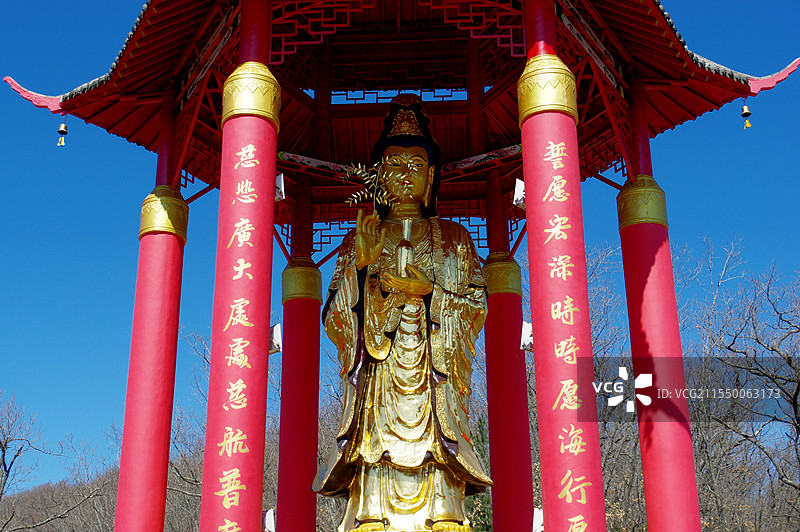 汤原县愿海寺图片素材