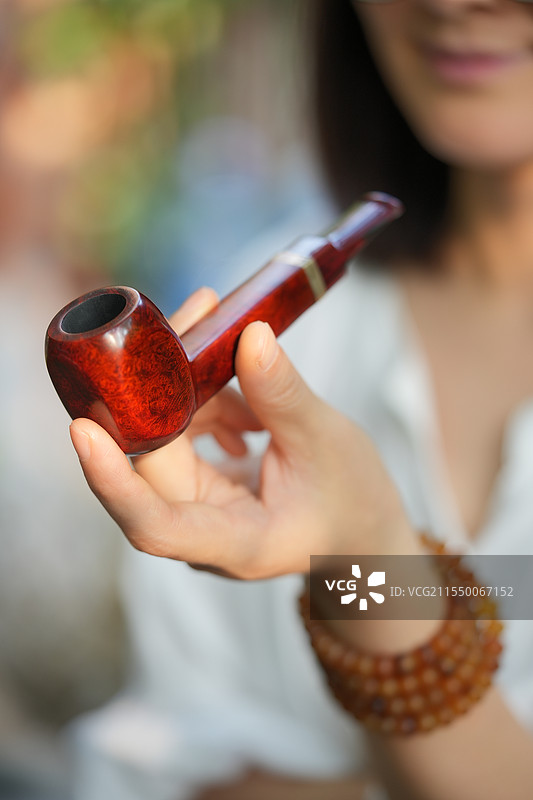 古玩烟斗休闲娱乐图片素材