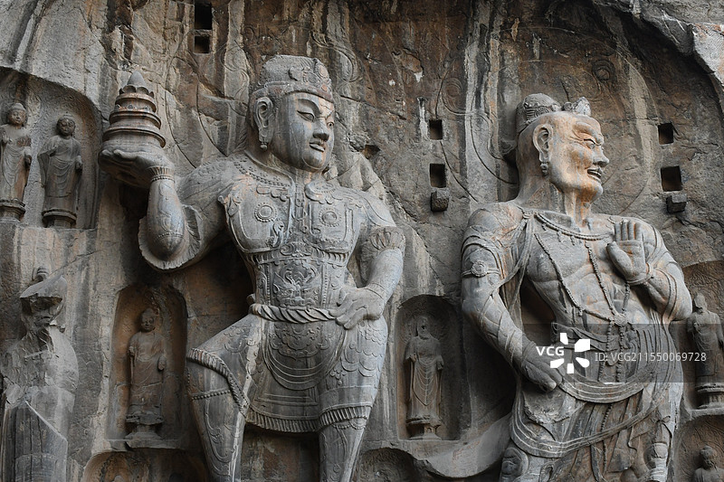 龙门石窟图片素材