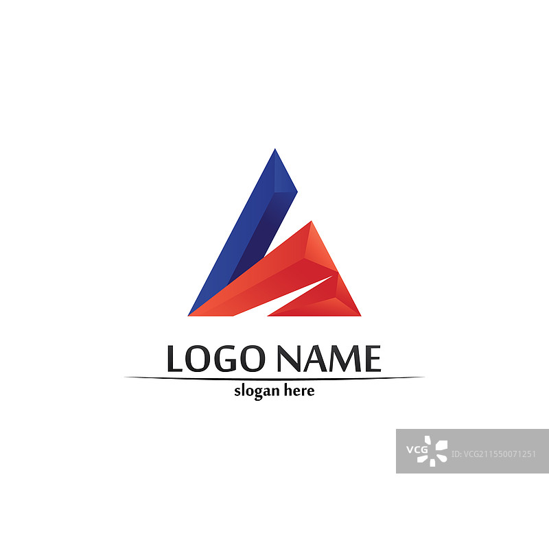 字母闪电标志图片素材