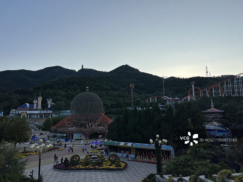 烟台-塔山图片素材