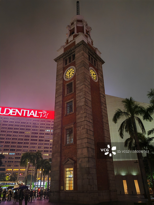 香港尖沙咀钟楼图片素材