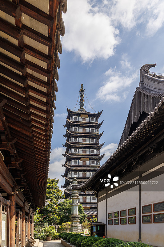 上海真如寺图片素材