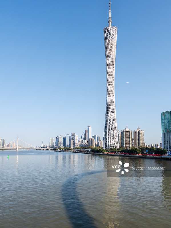 广州地标建筑：广州塔图片素材