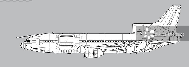 洛克希德三角洲 KC1 L-1011-500图片素材