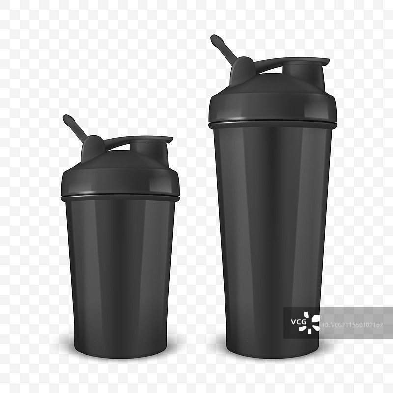 逼真的3D黑色空光泽金属图片素材