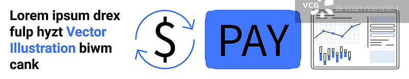 安全的在线支付与财务增长图片素材