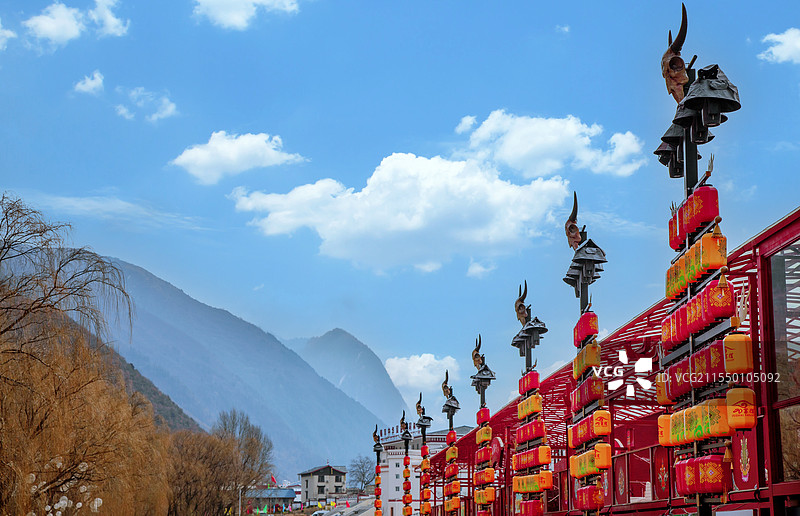 四川省九寨沟风景区图片素材