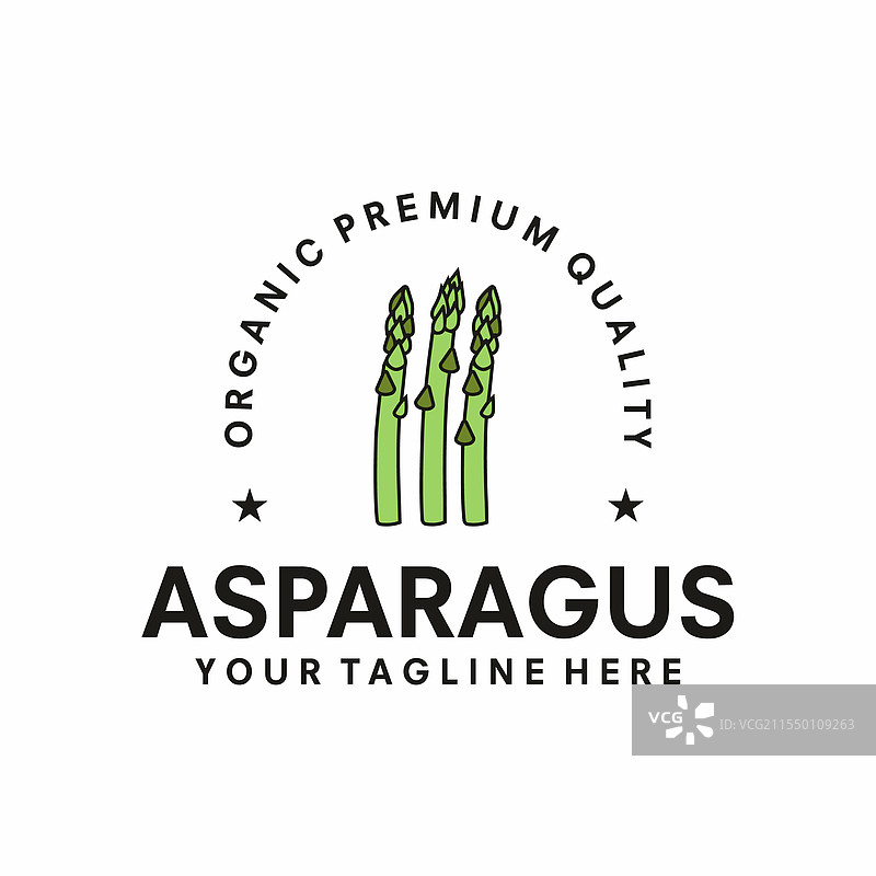 芦笋标志设计图片素材